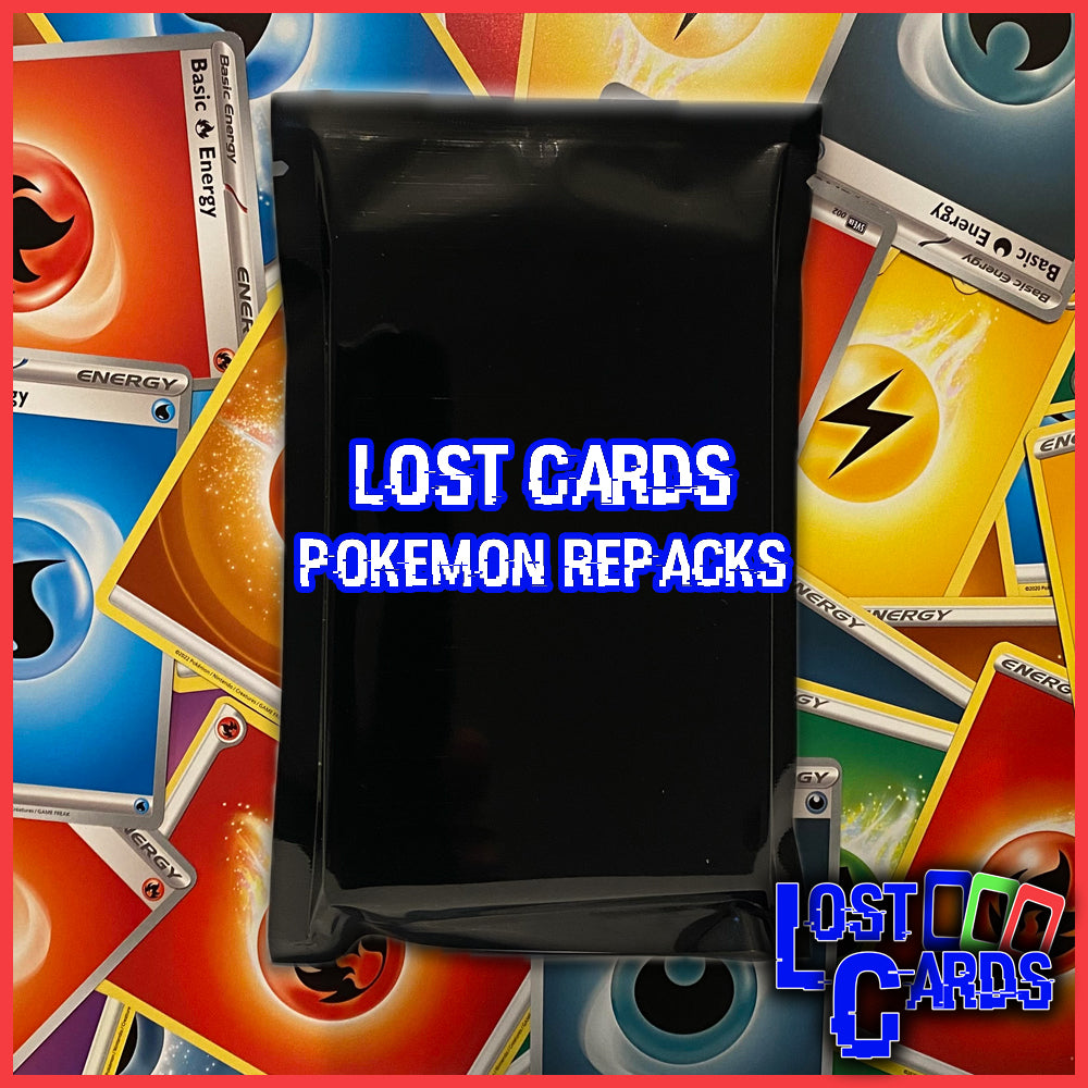 repackaged pokemon cards Lost Cards Repack