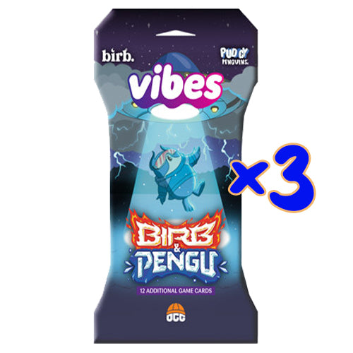 Vibes: Birb & Pengu 1st Edition Blister Pack - 3 Pack Bundle