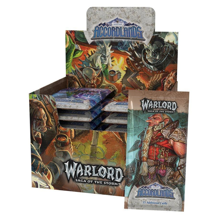 Warlord: Saga of the Storm: Into the Accordlands: Booster Display