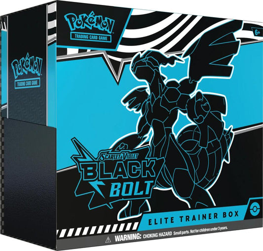1 Pokemon Scarlet & Violet: Black Bolt Elite Trainer Box