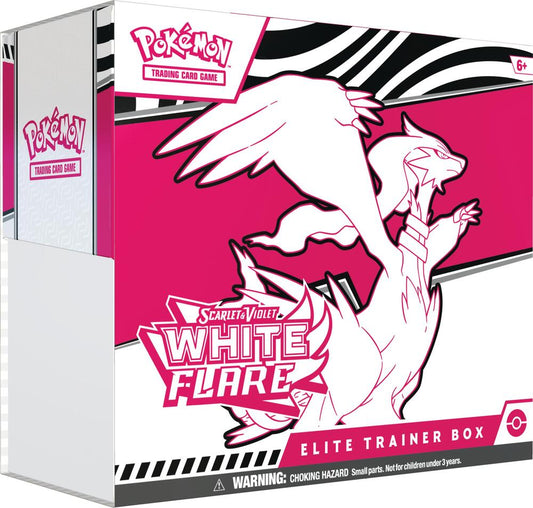 1 Pokemon Scarlet & Violet: White Flare Elite Trainer Box