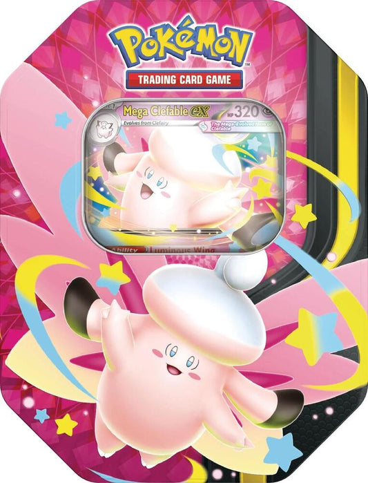 Pokemon Mega Moonlit Tin | Mega Clefable ex | Sealed