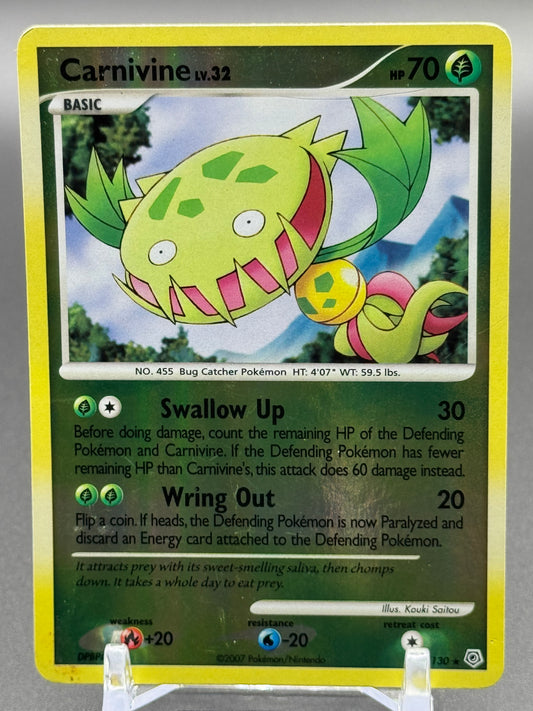 Pokemon TCG Carnivine | Diamond and Pearl 21/130 Reverse Holo | Condition: Moderate Play