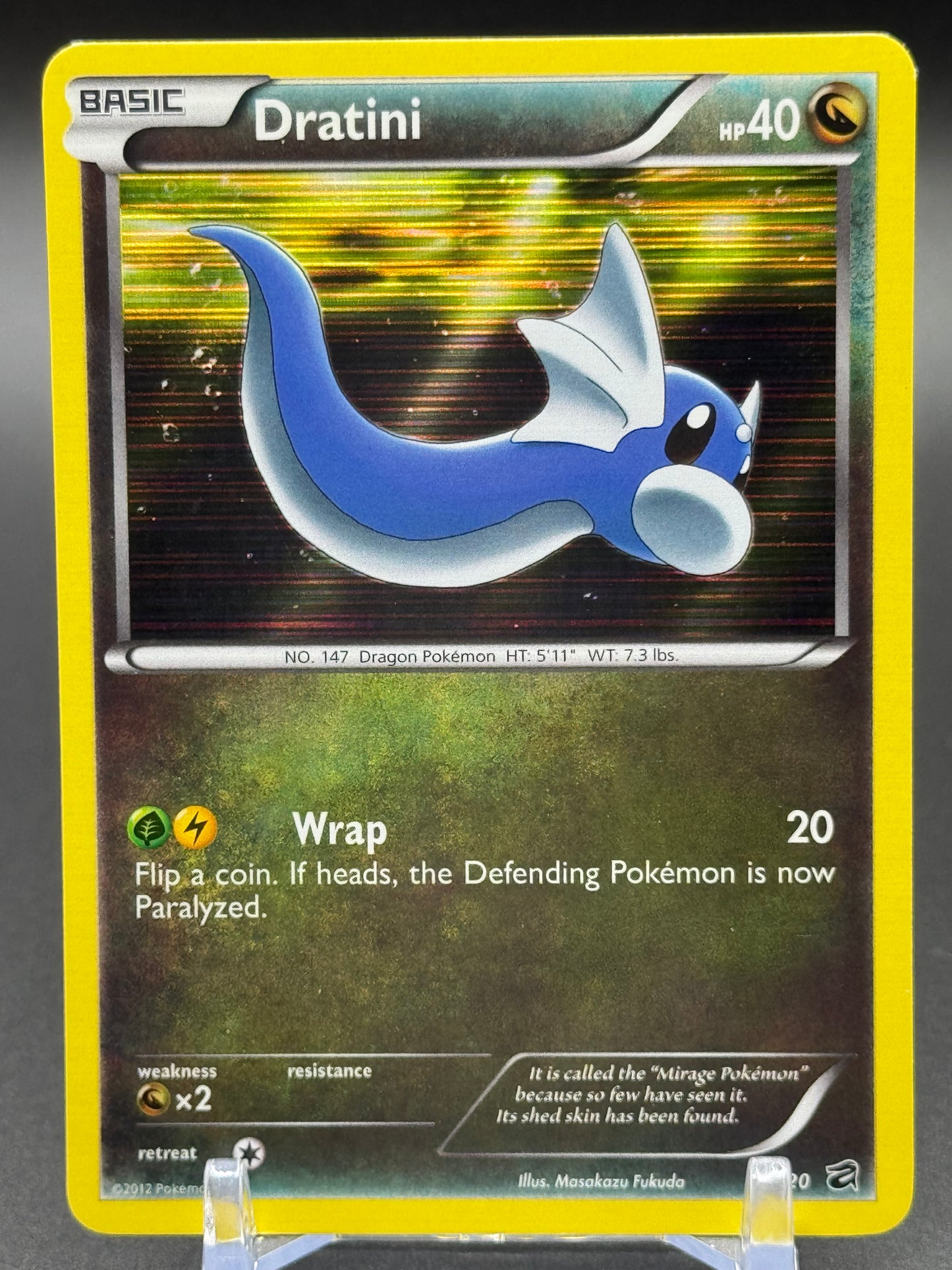 Pokemon TCG Dratini | Dragon Vault 1/20 | Condition: Light Play
