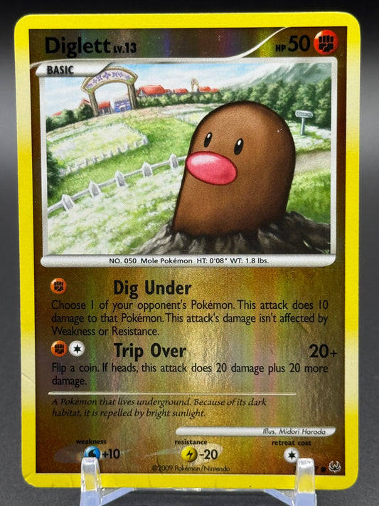 Pokemon TCG Diglett | Platinum 72/127 | Condition: Moderate Play