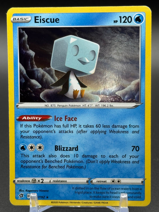 Pokemon TCG Eiscue | Rebel Clash 054/192 Cosmos Holo | Condition: Near Mint