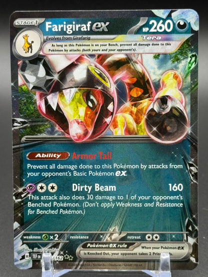 Pokemon TCG Farigiraf ex | Temporal Forces 108/162 | Condition: Near Mint
