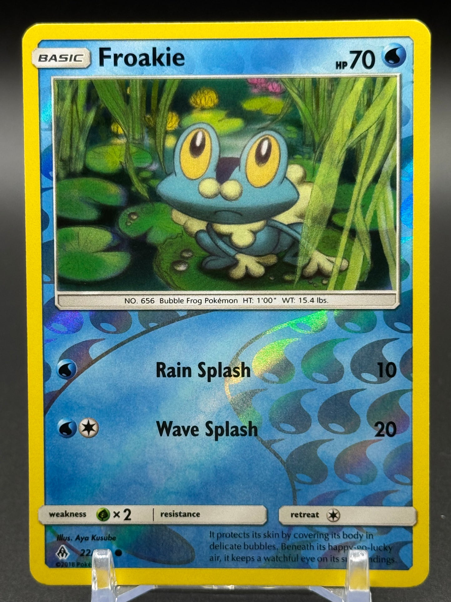 Pokemon TCG Froakie | Forbidden Light 22/131 | Condition: Near Mint