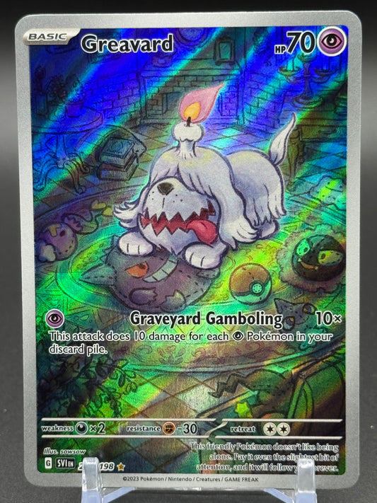 Pokemon TCG Greavard | Scarlet & Violet Base Set 214/198 | Condition: Near Mint