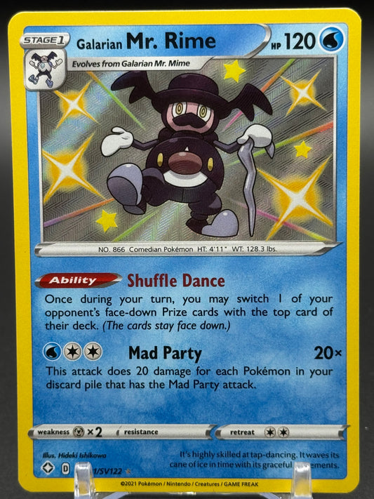Pokemon TCG Galarian Mr. Rime | Shining Fates SV021/SV122 | Condition: Near Mint
