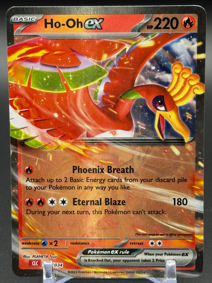 Pokemon TCG Ho-Oh ex | TCG Classic 007/034 | Condition: Near Mint