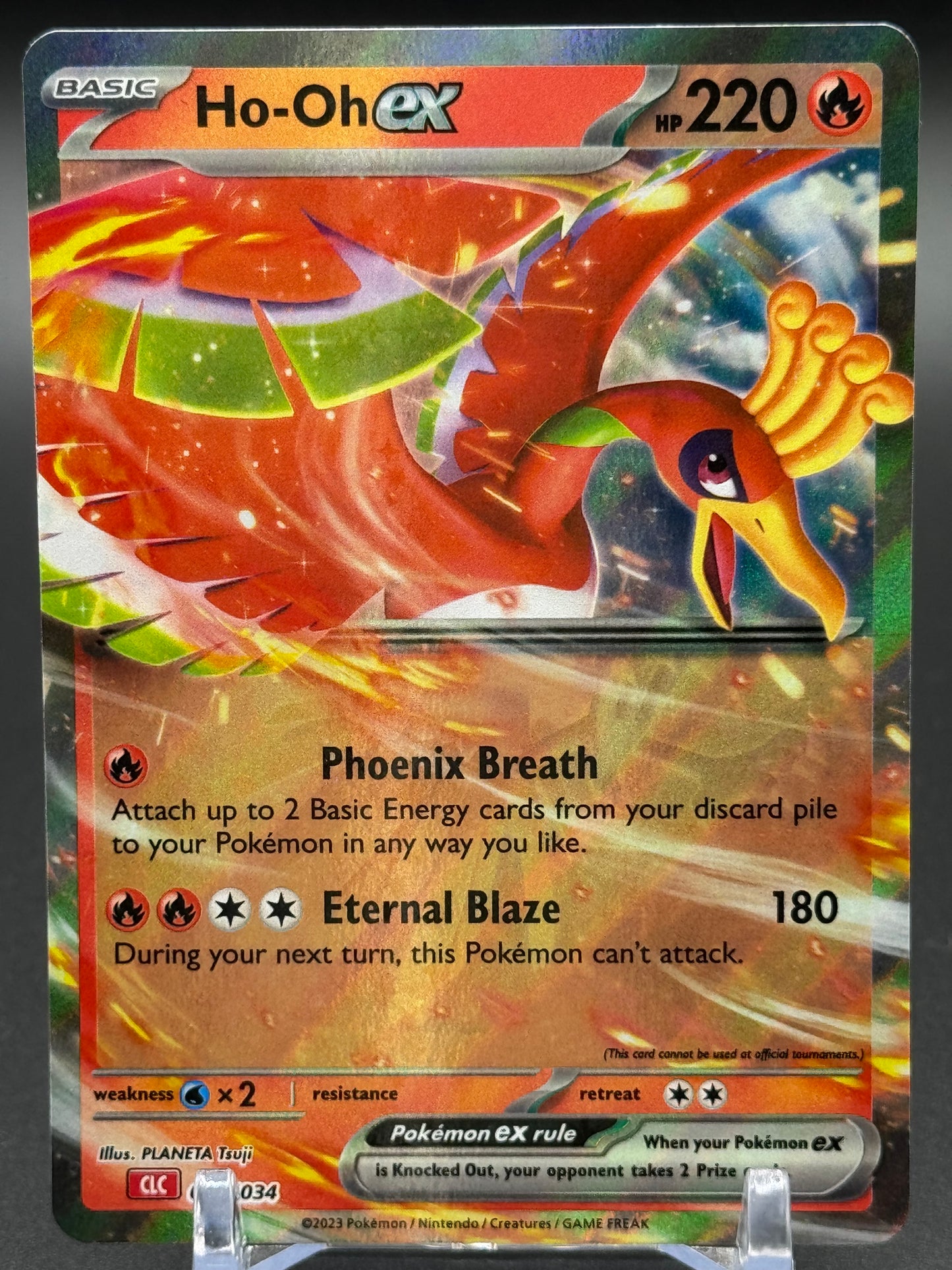 Pokemon TCG Ho-Oh ex | TCG Classic 007/034 | Condition: Near Mint