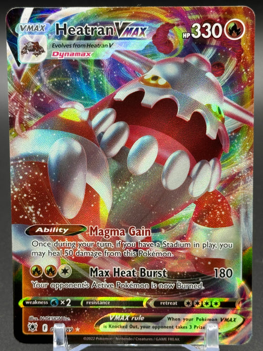 Pokemon TCG Heatran VMAX | Astral Radiance 026/189 | Condition: Moderate Play