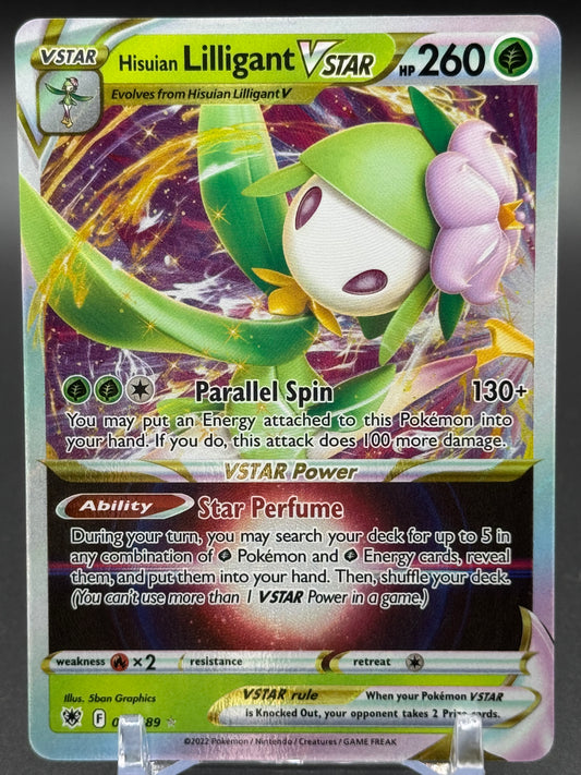 Pokemon TCG Hisuian Lilligant VSTAR | Astral Radiance 018/189 | Condition: Near Mint