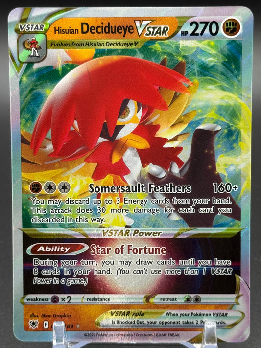 Pokemon TCG Hisuian Decidueye VSTAR | Astral Radiance 084/189 | Condition: Near Mint