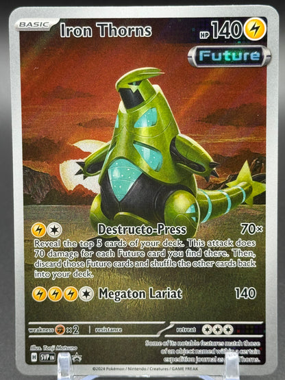 Pokemon TCG Iron Thorns | Black Star Promo SVP 098 | Condition: Moderate Play