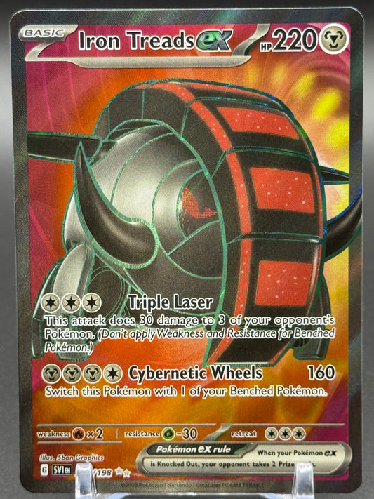 Pokemon TCG Iron Treads ex | Scarlet & Violet Base Set 233/198 | Condition: Near Mint