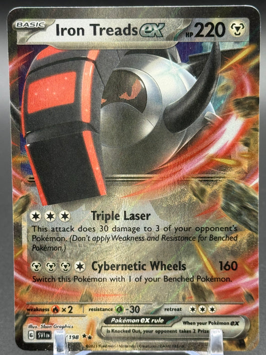 Pokemon TCG Iron Treads ex | Scarlet & Violet Base Set 143/198 | Condition: Near Mint