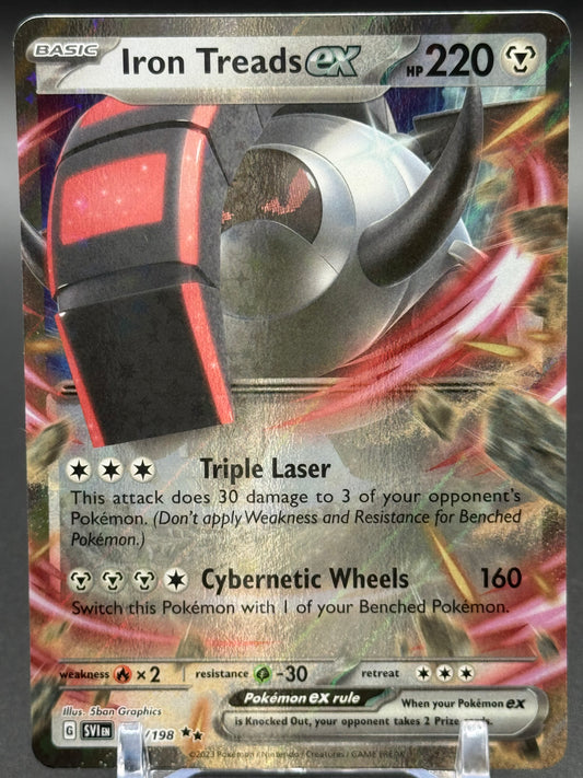 Pokemon TCG Iron Treads ex | Scarlet & Violet Base Set 143/198 | Condition: Near Mint