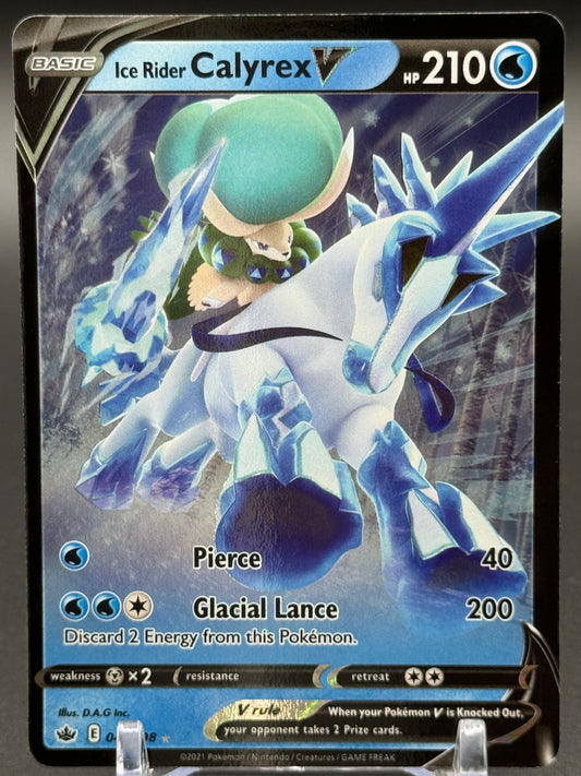 Pokemon TCG Ice Rider Calyrex V | Chilling Reign 045/198 | Condition: Near Mint