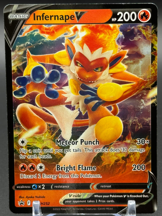 Pokemon TCG Infernape V | Black Star Promo SWSH252 | Condition: Near Mint