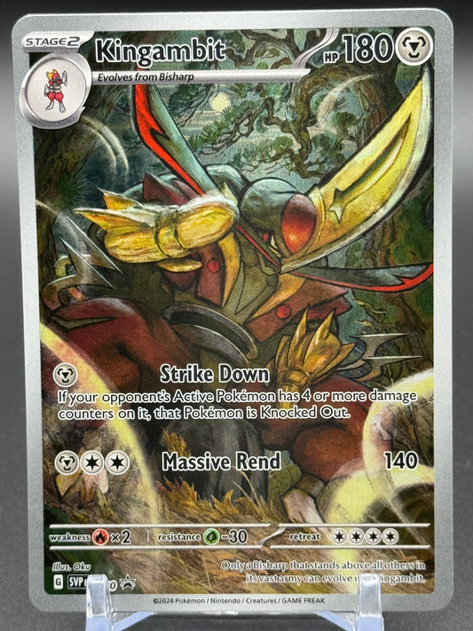 Pokemon TCG Kingambit | Black Star Promo SVP 130 | Condition: Near Mint