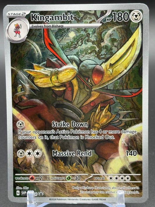 Pokemon TCG Kingambit | Black Star Promo SVP 130 | Condition: Near Mint