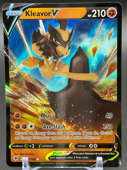 Pokemon TCG Kleavor V | Astral Radiance 087/189 | Condition: Near Mint
