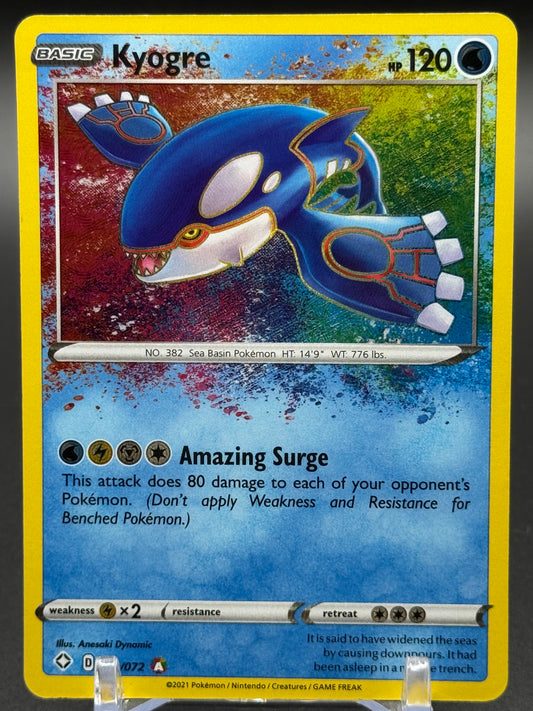 Pokemon TCG Kyogre | Shining Fates 021/072 | Condition: Near Mint