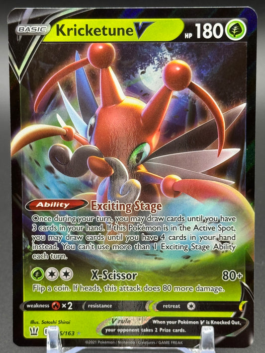 Pokemon TCG Kricketune V | Battle Styles 006/163 | Condition: Near Mint