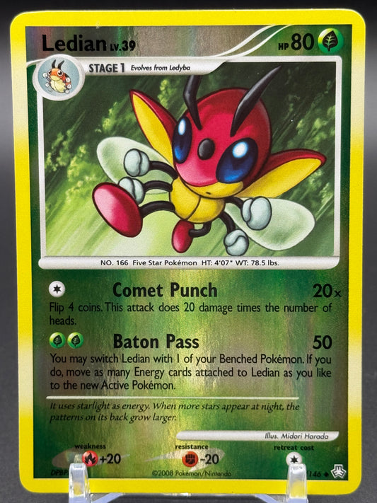 Pokemon TCG Ledian | Legends Awakened 60/146 Reverse Holo | Condition: Near Mint