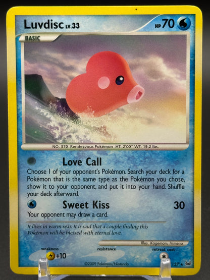 Pokemon TCG Luvdisc | Platinum 35/127 | Condition: Moderate Play