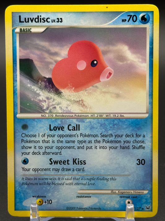 Pokemon TCG Luvdisc | Platinum 35/127 | Condition: Moderate Play