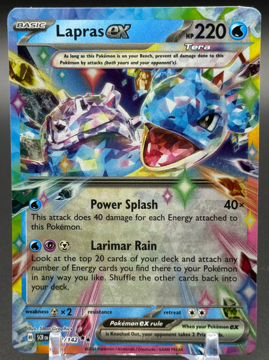 Pokemon TCG Lapras ex | Stellar Crown 032/142 | Condition: Near Mint