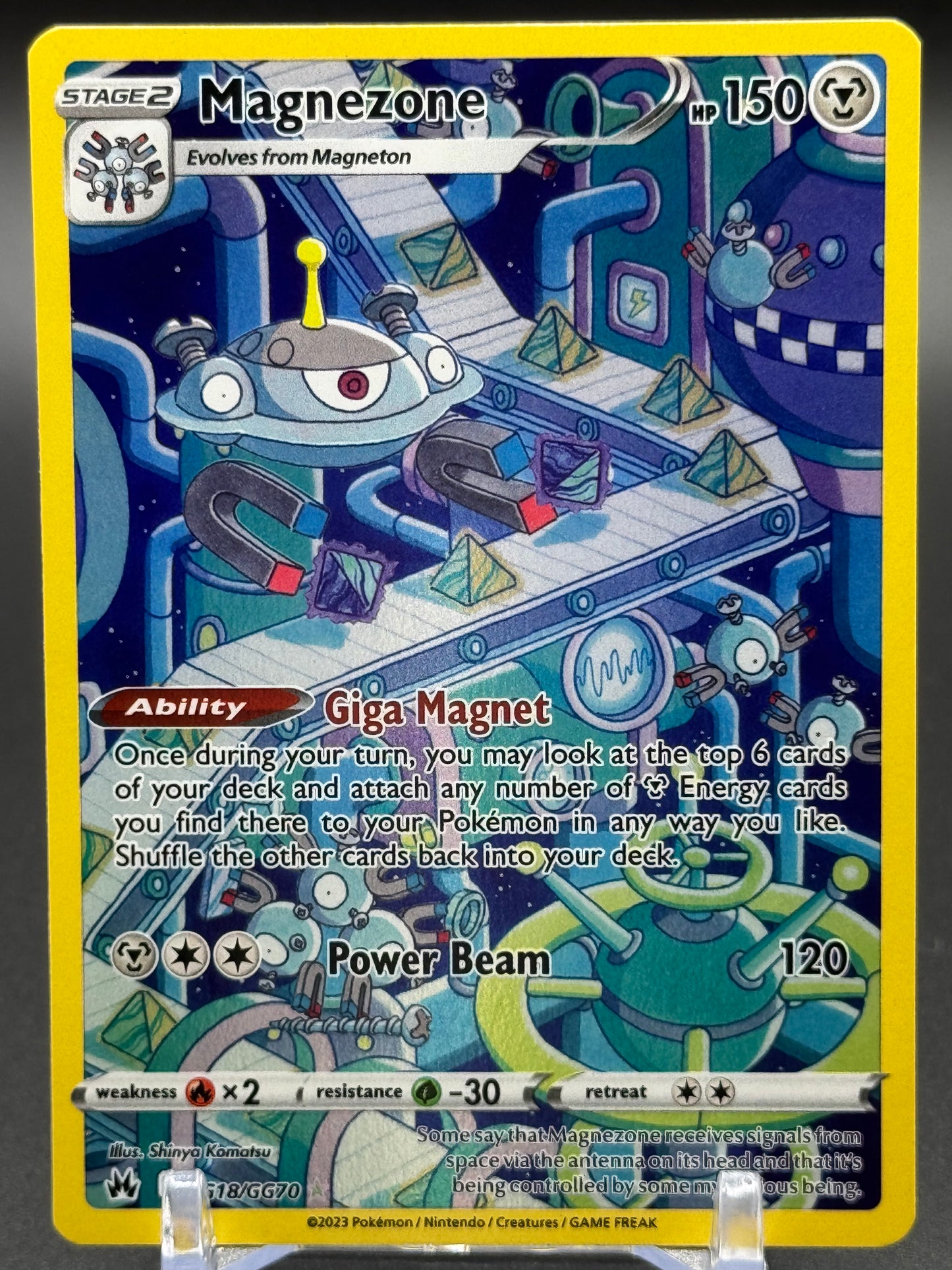 Pokemon TCG Magnezone | Crown Zenith GG18/GG70 | Condition: Near Mint