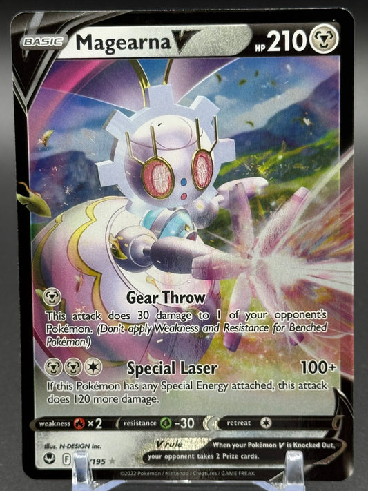 Pokemon TCG Magearna V | Silver Tempest 128/195 | Condition: Near Mint