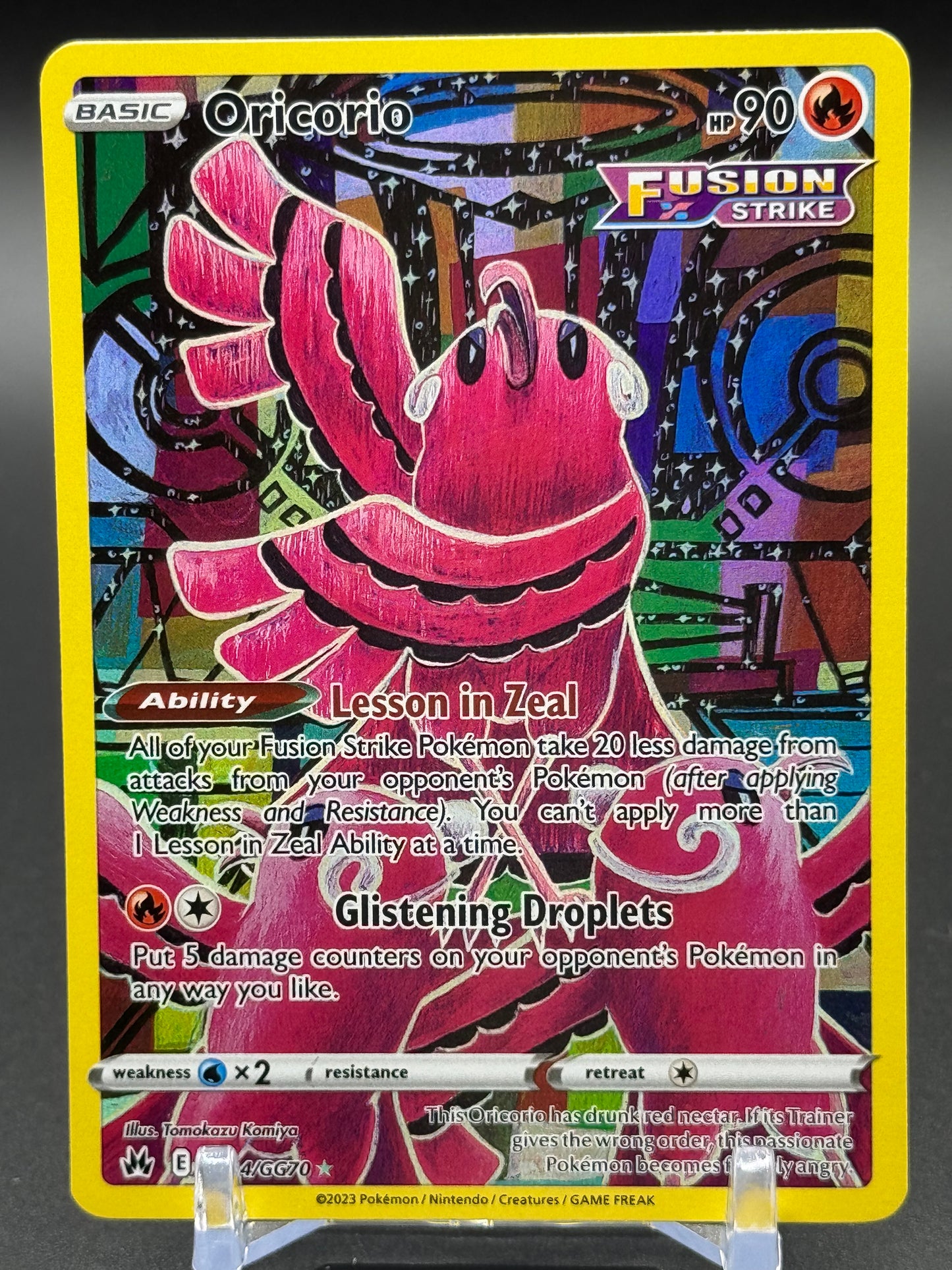 Pokemon TCG Oricorio | Crown Zenith GG04/GG70 | Condition: Near Mint