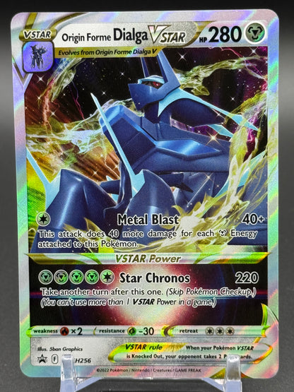 Pokemon TCG Origin Forme Dialga VSTAR | Black Star Promo SWSH256 | Condition: Near Mint