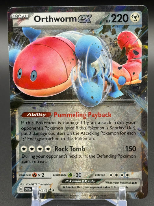 Pokemon TCG Orthworm ex | Stellar Crown 110/142 | Condition: Near Mint