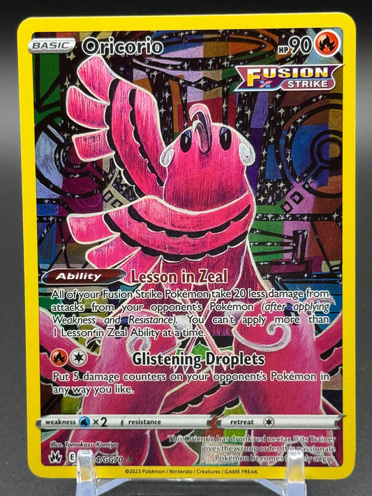 Pokemon TCG Oricorio | Crown Zenith GG04/GG70 | Condition: Near Mint