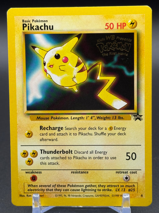 Pokemon TCG Pikachu | Black Star Promo 4 | Condition: Light Play
