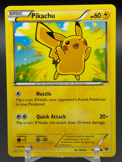 Pokemon TCG Pikachu | XY Base Set 42/146 | Condition: Light Play