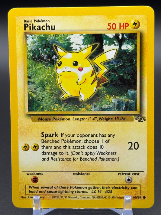 Pokemon TCG Pikachu | Jungle 60/64 | Condition: Light Play