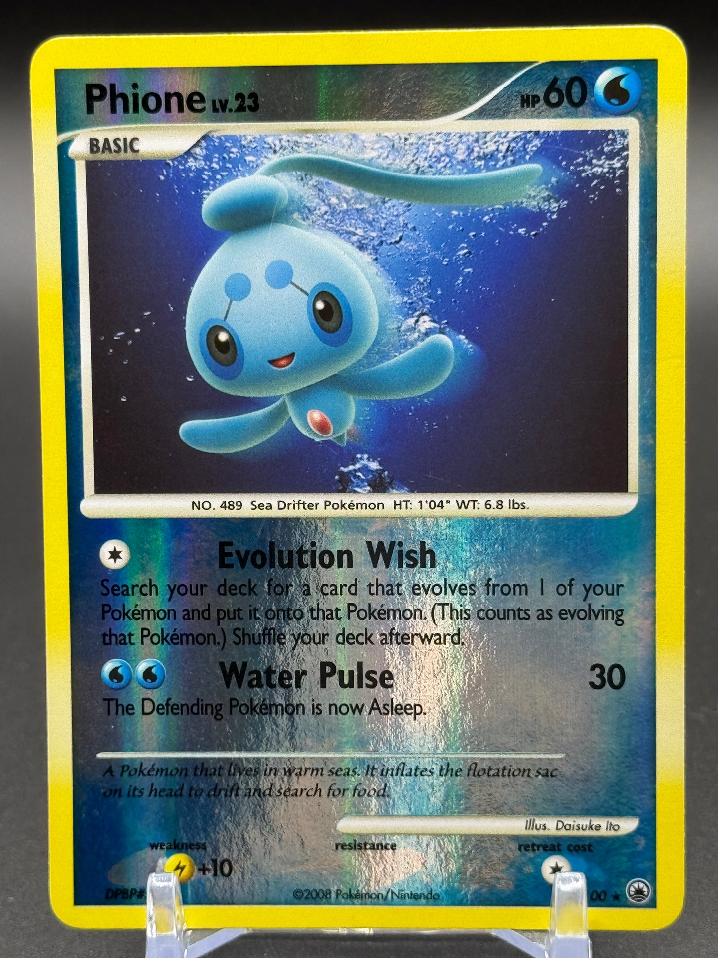 Pokemon TCG Phione | Majestic Dawn 12/100 Reverse Holo | Condition: Light Play