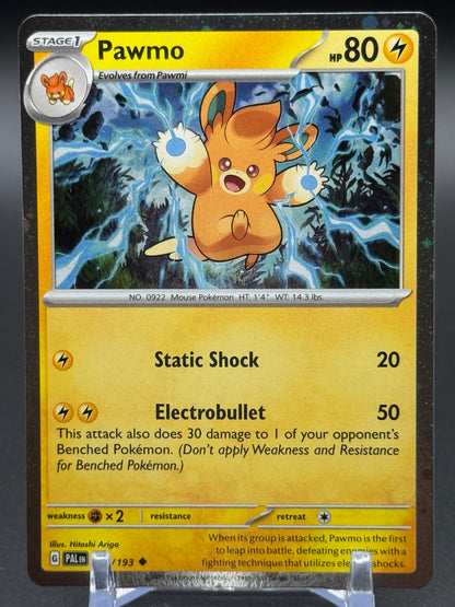 Pokemon TCG Pawmo | Paldea Evolved 075/193 Cosmos Holo | Condition: Near Mint