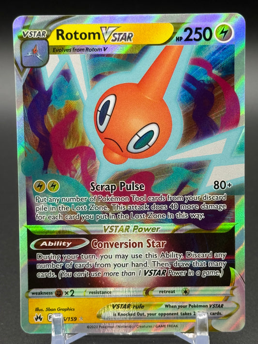 Pokemon TCG Rotom VSTAR | Crown Zenith 046/159 | Condition: Near Mint