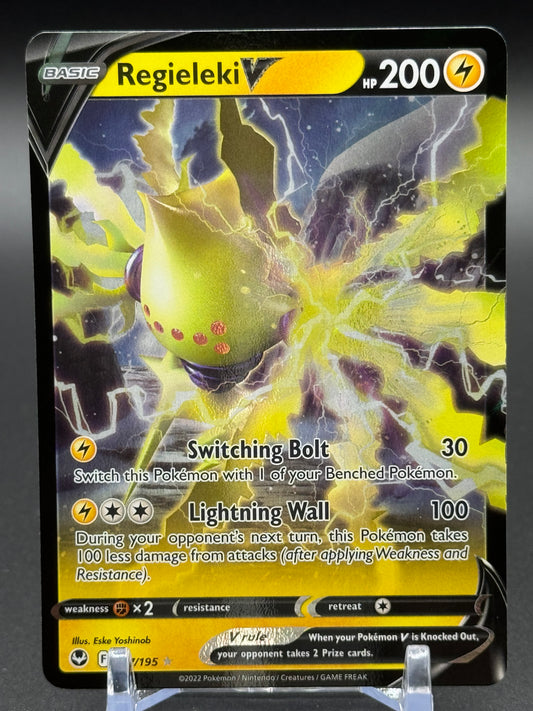 Pokemon TCG Regieleki V | Silver Tempest 057/195 | Condition: Near Mint