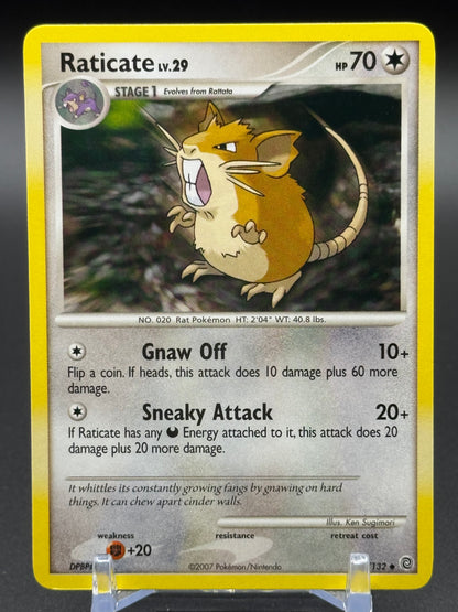 Pokemon TCG Raticate | Secret Wonders 61/132 | Condition: Light Play