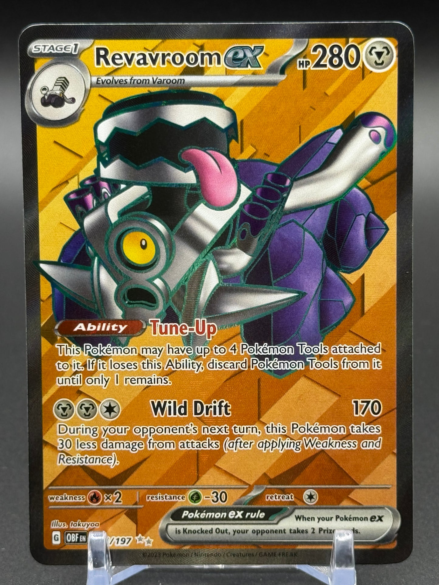 Pokemon TCG Revaroom ex | Obsidian Flames 216/197 | Condition: Near Mint