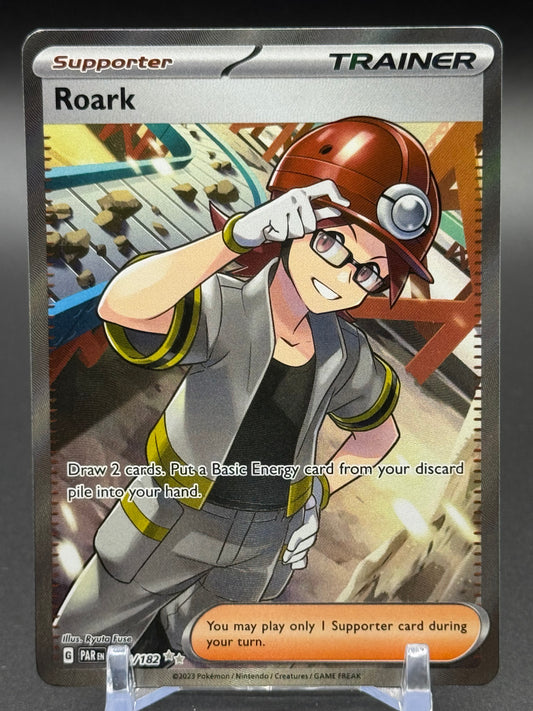 Pokemon TCG Roark | Paradox Rift 242/182 | Condition: Near Mint